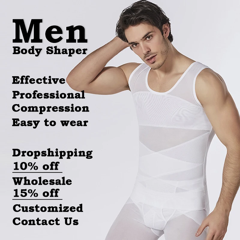 Men Slimming Shaper Posture Vest Male Tummy Abdomen Corrector Compression Body Modeling Fat Burner Chest Tummy Corset MSYJ-B319
Men Slimming Shaper Posture Vest Male Tummy Abdomen Corrector Compression Body Modeling Fat Burner Chest Tummy Corset MSYJ-B319