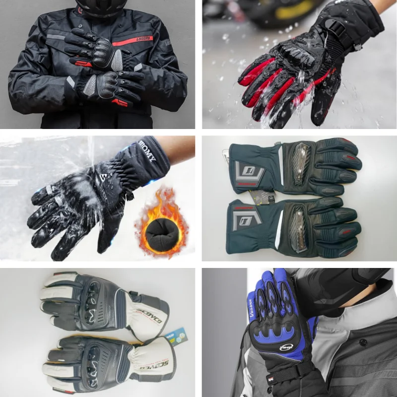 

Newest Winter Gloves Series Warm Guantes Moto Riding Motocross Luvas Waterproof Bike Motorcycle Accessories Motocicleta Gloves