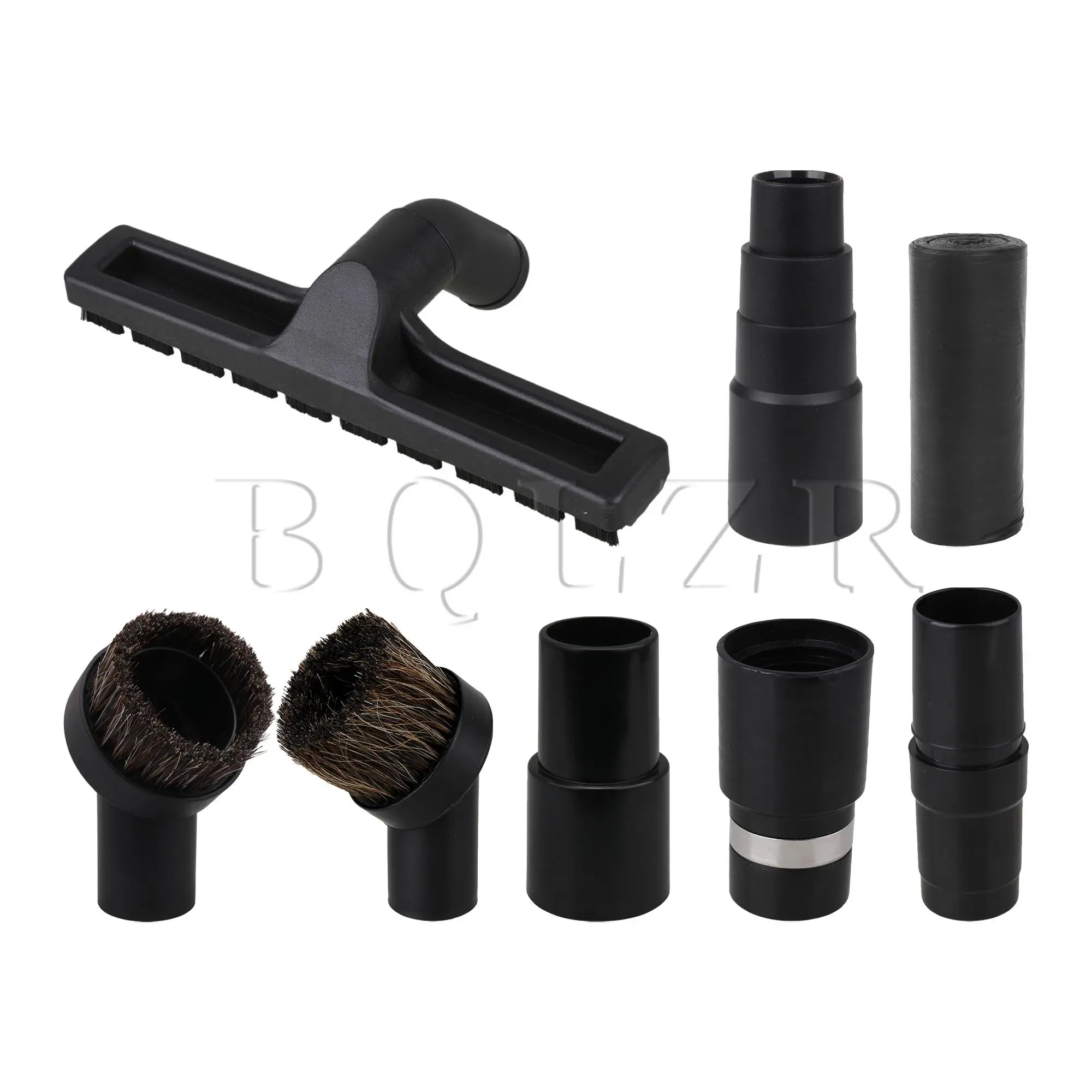 BQLZR 7 Pcs Vacuum Round Square Brush 1.25" & Hose Adapter with Trash Bags
BQLZR 7 Pcs Vacuum Round Square Brush 1.25" & Hose Adapter with Trash Bags