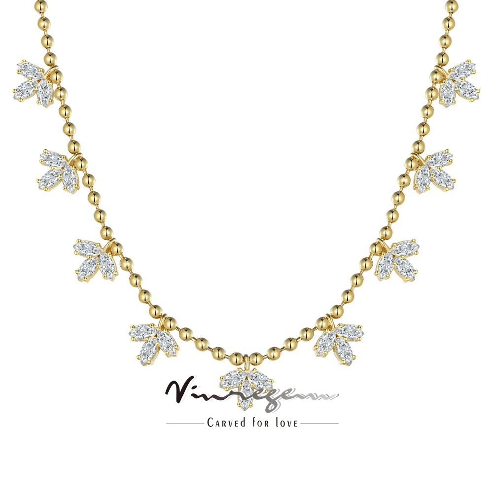 Vinregem 2.5*5MM Marquise Cut Lab Created Sapphire Gemstone Necklaces 18K Gold Plated 925 Sterling Silver Girls Gifts Jewelry
Vinregem 2.5*5MM Marquise Cut Lab Created Sapphire Gemstone Necklaces 18K Gold Plated 925 Sterling Silver Girls Gifts Jewelry