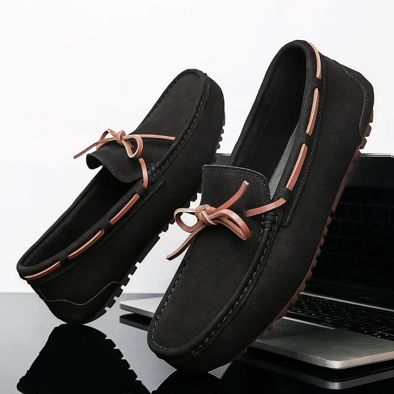 Suede Shoes Men Shoes Men Flats Slip on Male Loafers Driving Moccasins Leisure Walk Men Casual Shoes Dress Wedding High Quality
Suede Shoes Men Shoes Men Flats Slip on Male Loafers Driving Moccasins Leisure Walk Men Casual Shoes Dress Wedding High Quality