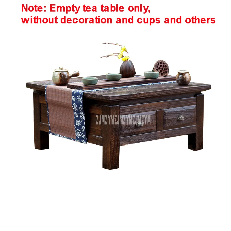 Chinese-Style Tea Table With 4 Drawer Household Solid Wood Floating Window Table Japanese Tatami Storage Wooden Low Tea Table
Chinese-Style Tea Table With 4 Drawer Household Solid Wood Floating Window Table Japanese Tatami Storage Wooden Low Tea Table