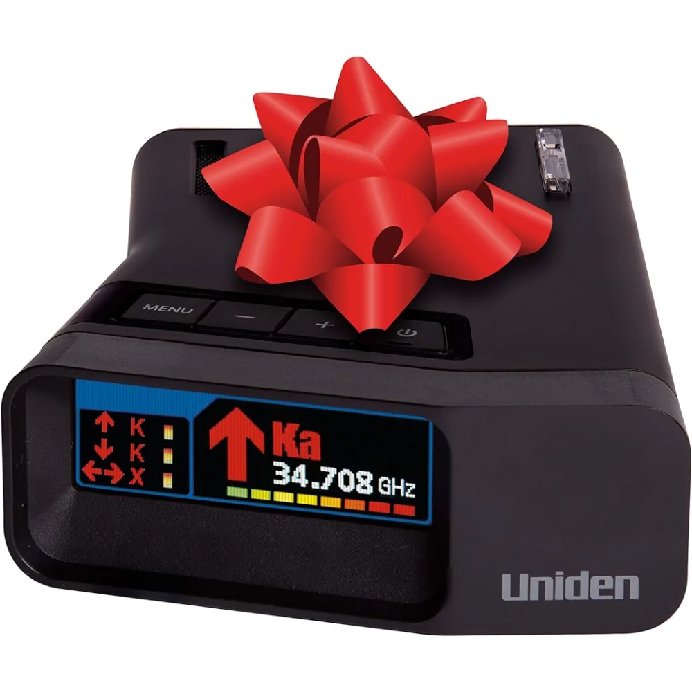 

Uniden R7 EXTREME LONG RANGE Laser/Radar Detector,Built-in GPS, Real-Time Alerts,Dual-Antennas Front & Rear w/Directional Arrows