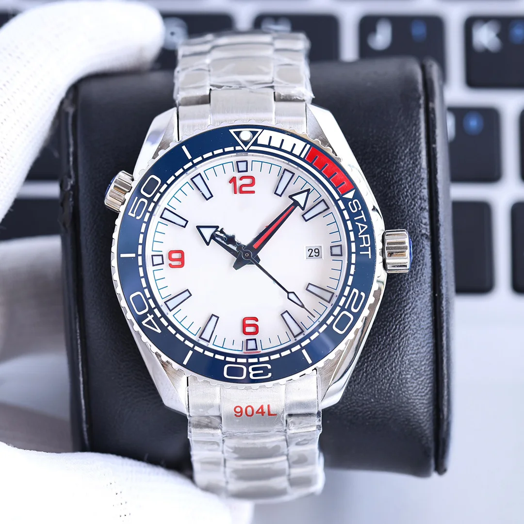 

Luxury Mechanical Men's Watch Master Quality Waterproof Fashion Boutique Gift 41mm omg 600