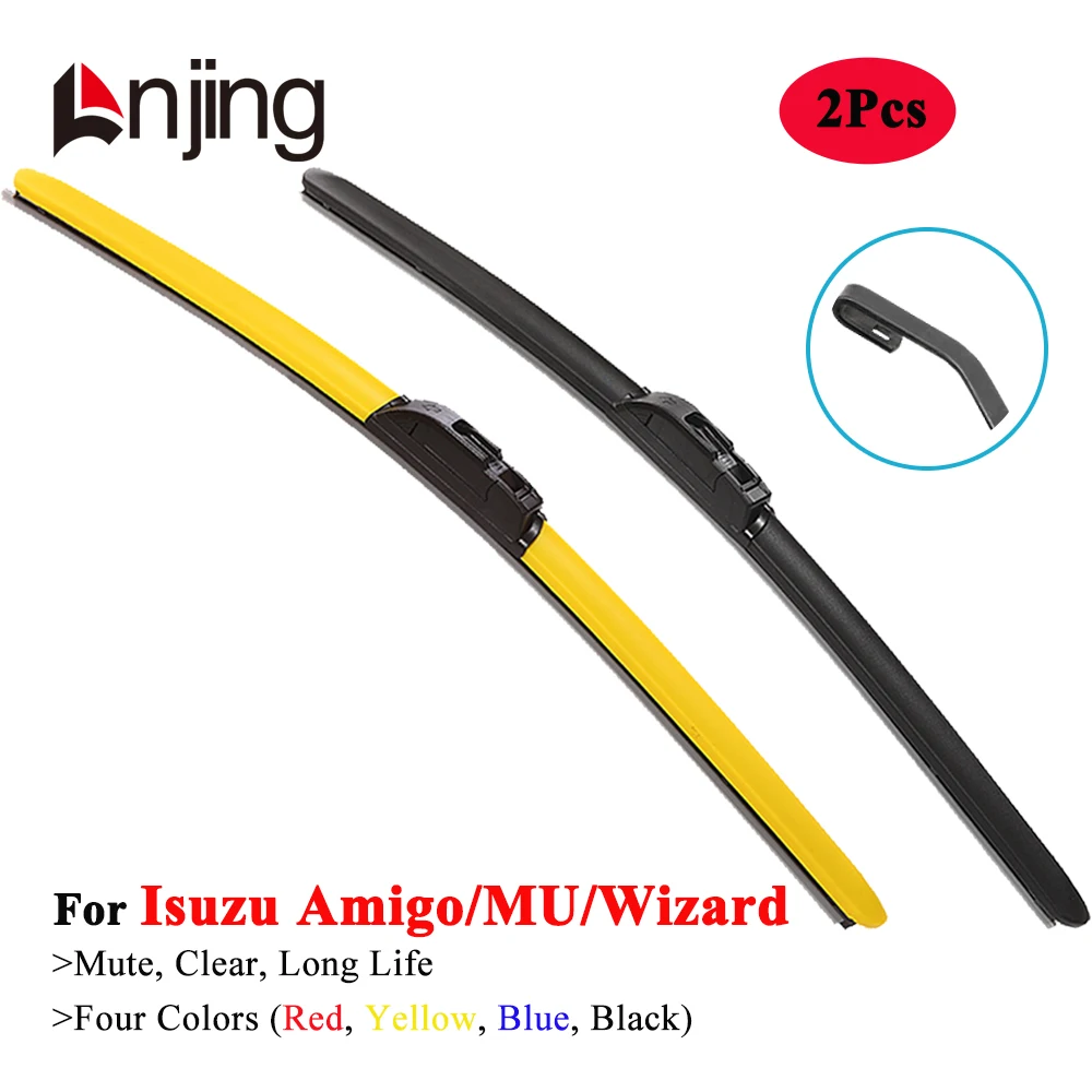 LNJING Colorful Car Windshield Wiper Blades For Isuzu Amigo MU Wizard SUV 1989 1990 1994 1997 1998 1999 2000 2001 2002 2003 2004
LNJING Colorful Car Windshield Wiper Blades For Isuzu Amigo MU Wizard SUV 1989 1990 1994 1997 1998 1999 2000 2001 2002 2003 2004