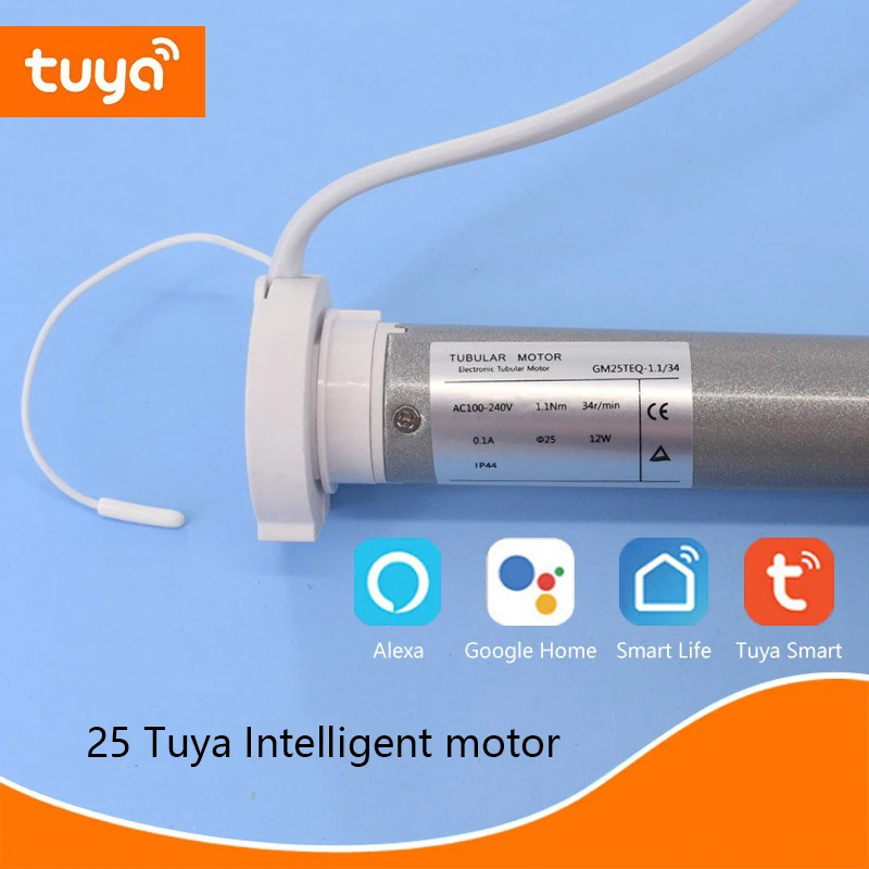 25TEQ tuya intelligent 38tube electric soft gauze curtain automatic electric roller shutter silent tubular motor with Dooya code
25TEQ tuya intelligent 38tube electric soft gauze curtain automatic electric roller shutter silent tubular motor with Dooya code