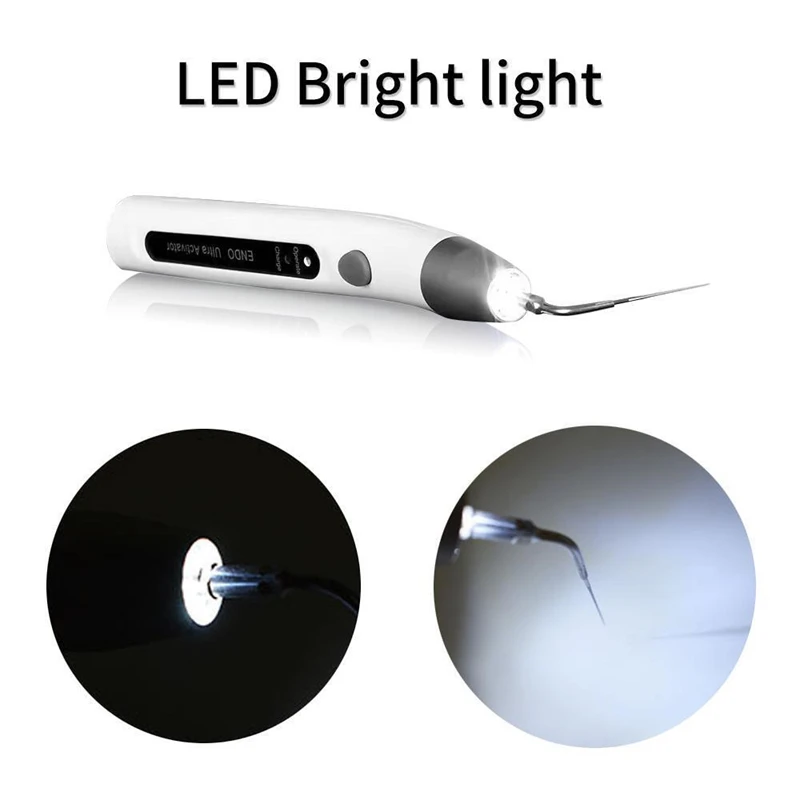 Dental LED Endo Ultra Activator Endo Irrigator Ultrasonic Endodontic Root Canal Handpiece
Dental LED Endo Ultra Activator Endo Irrigator Ultrasonic Endodontic Root Canal Handpiece