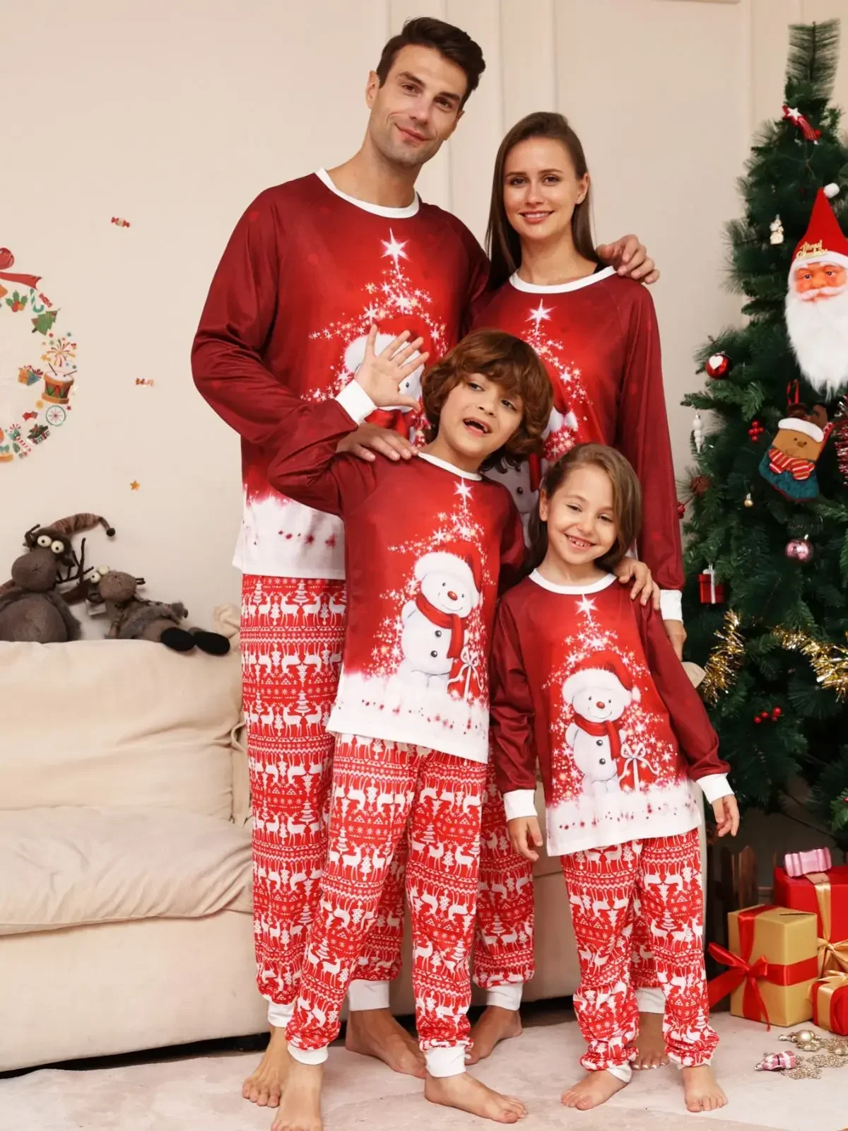 Merry Christmas Family Pajamas Shirts Family Xmas T-Shirts Mommy Father Son Daughter Me T-Shirt Family Matching Clothes Wear
Merry Christmas Family Pajamas Shirts Family Xmas T-Shirts Mommy Father Son Daughter Me T-Shirt Family Matching Clothes Wear