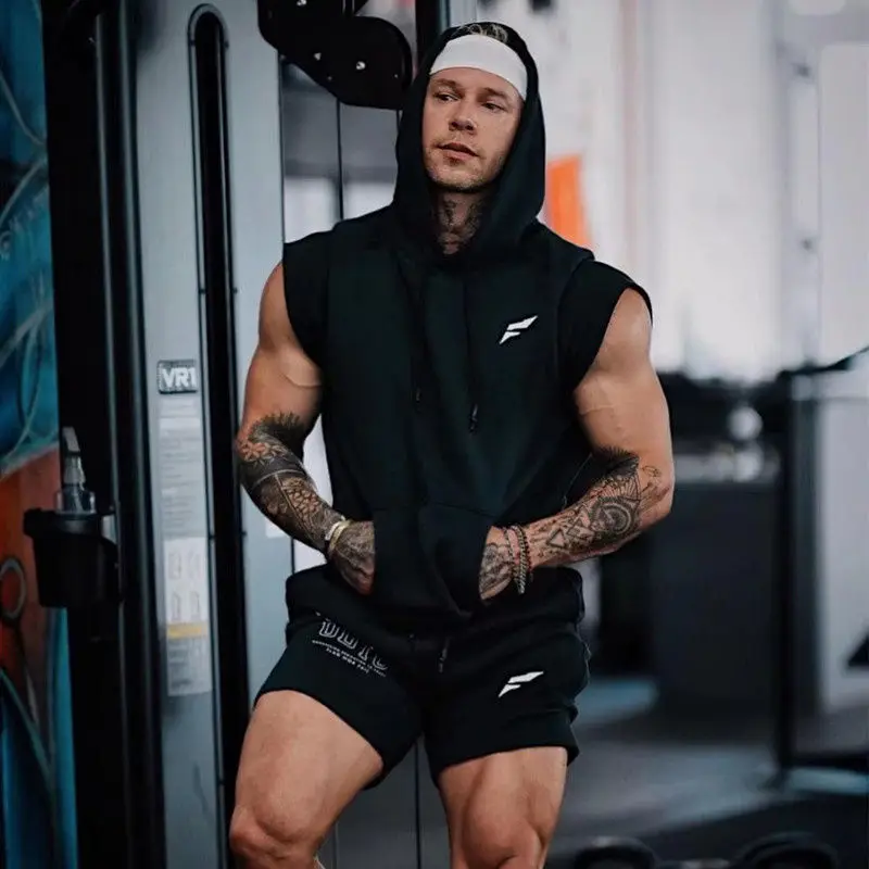 Новый американский спортивный жилет для фитнеса, Мужская одежда для баскетбола без рукавов с капюшоном, Свободный Топ для тренировок по боксу, одежда для улицы
Новый американский спортивный жилет для фитнеса, Мужская одежда для баскетбола без рукавов с капюшоном, Свободный Топ для тренировок по боксу, одежда для улицы