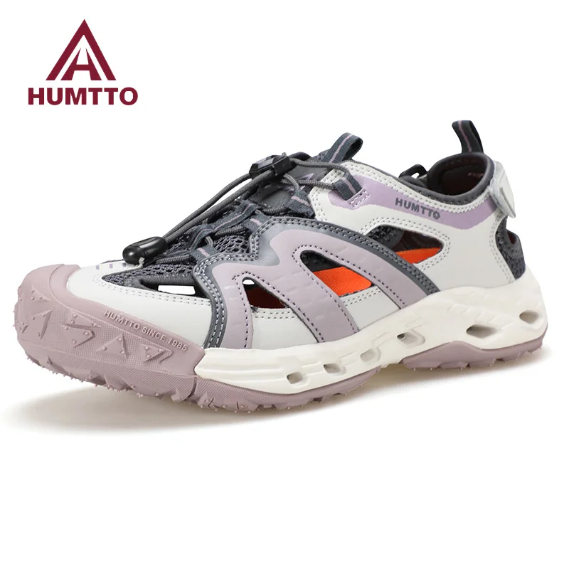 

HUMTTO Summer Shoes for Women Breathable Hiking Women's Sneakers Luxury Designer Anti-slip Sports Water Trekking Outdoor Sneaker