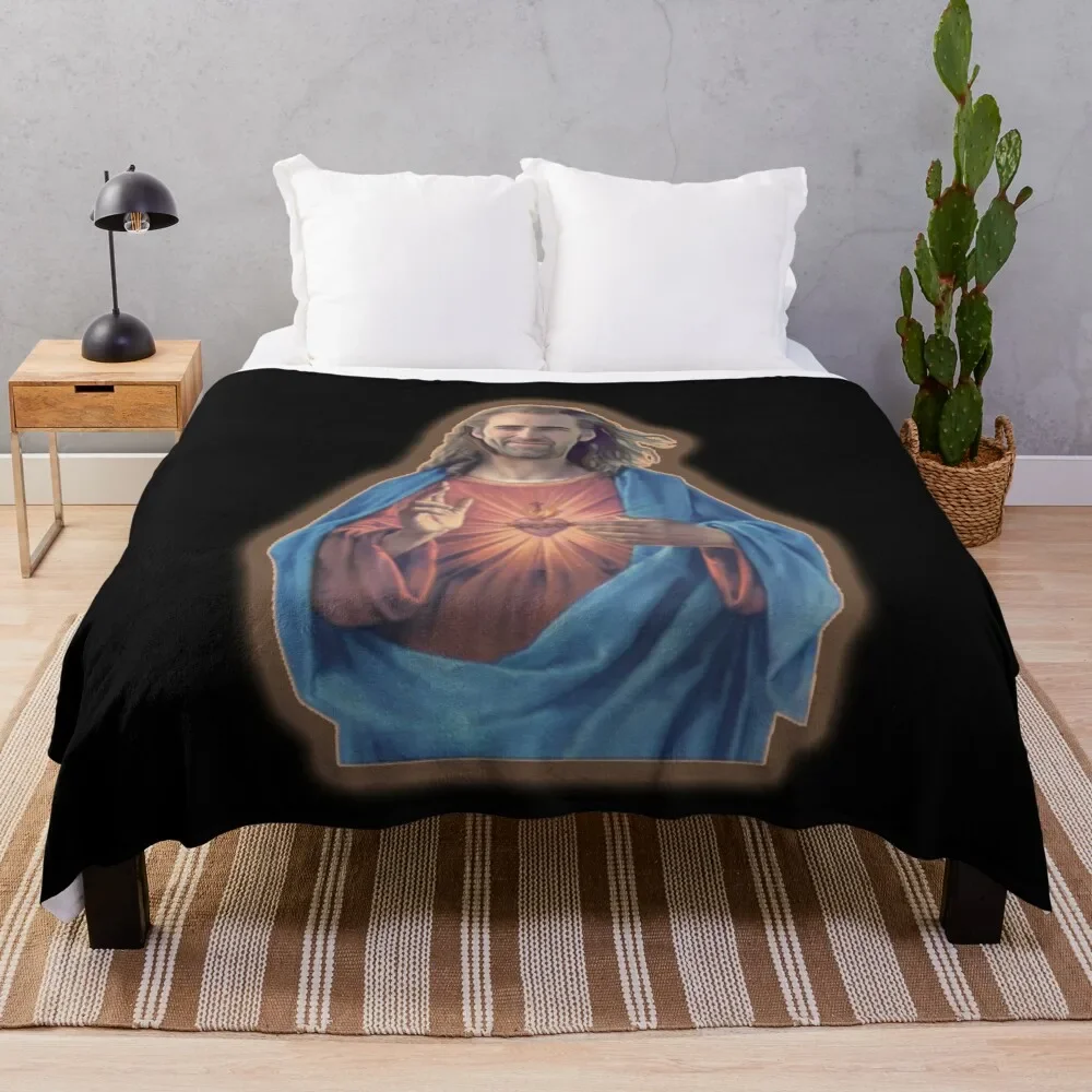 

Николас Кейдж как клетка Иисуса Николая-Ник Кейдж-Nic плед одеяло летние дизайнерские пушистые диван кровати плюшевые одеяла