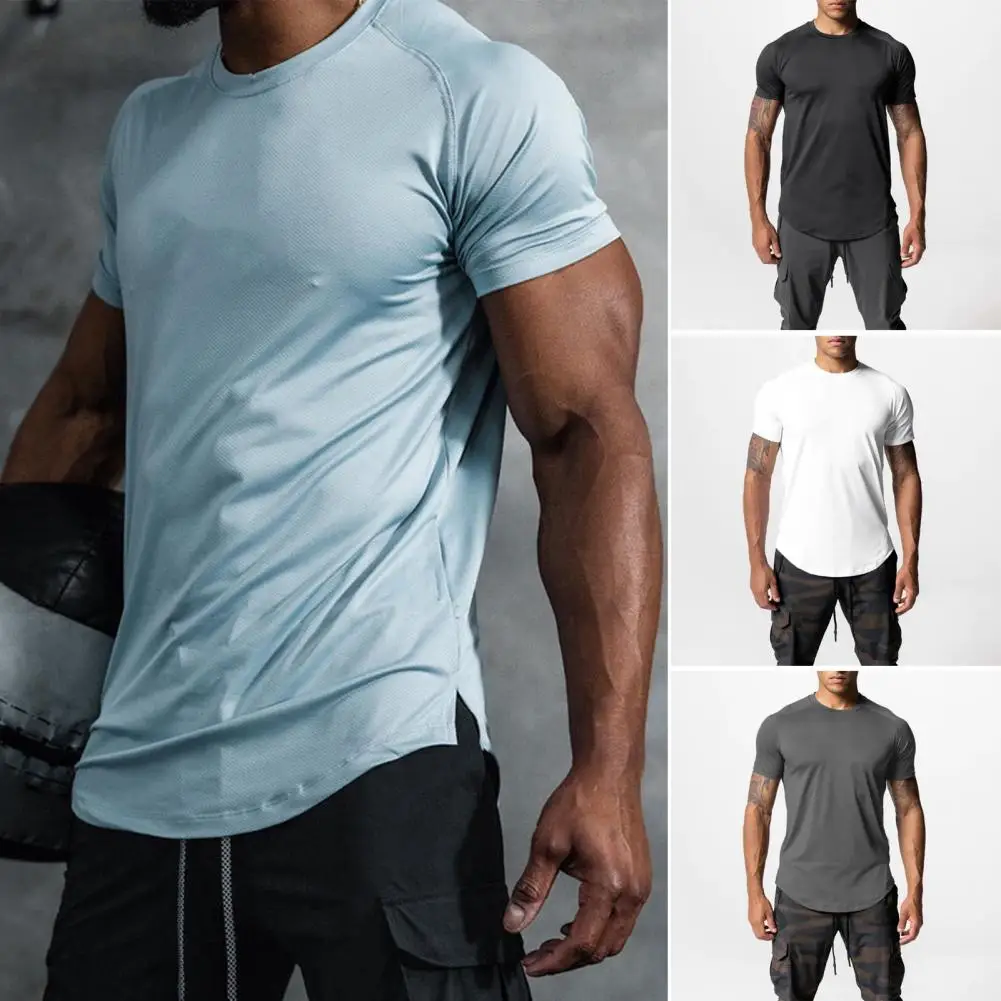 Мужская футболка с трехмерным вырезом, быстросохнущая сетчатая Мужская футболка, дышащий спортивный топ для фитнеса, свободный крой с коротким рукавом
Мужская футболка с трехмерным вырезом, быстросохнущая сетчатая Мужская футболка, дышащий спортивный топ для фитнеса, свободный крой с коротким рукавом