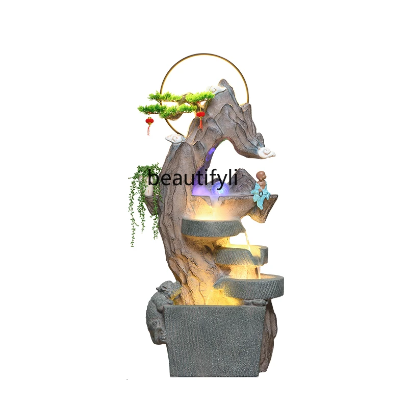 Chinese Rockery Flowing Water Ornaments Circulating Fountain Fortune Fengshui Ball Living Room Balcony Landscaping Company Gift
Chinese Rockery Flowing Water Ornaments Circulating Fountain Fortune Fengshui Ball Living Room Balcony Landscaping Company Gift