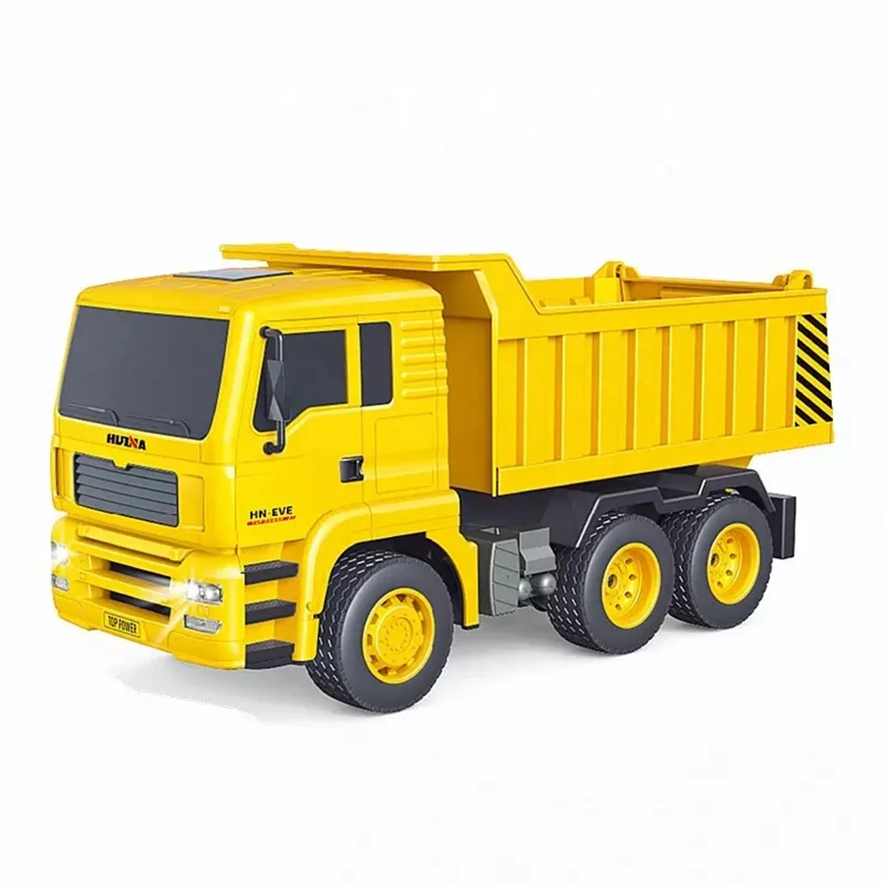 Huina 1:18 Scale RC Car Alloy Trator Remote Control Dump Trucks 6 Ch 2.4G Loader Tractor Engineering Vehicle Toys for Boys Gift
Huina 1:18 Scale RC Car Alloy Trator Remote Control Dump Trucks 6 Ch 2.4G Loader Tractor Engineering Vehicle Toys for Boys Gift