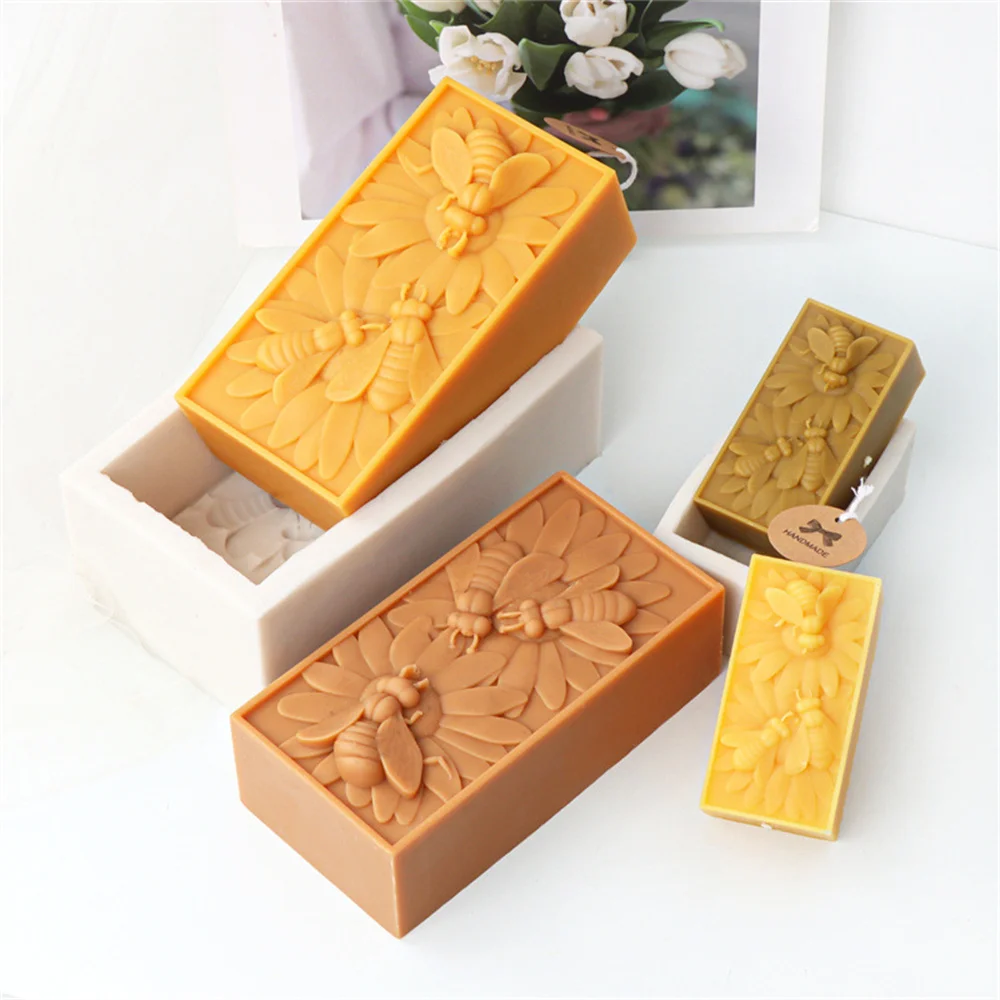 Bee Relief Candle Mold DIY Chocolate Cakes Handmade Soap Plaster Resin Gypsum Silicone Mould Home Decoration Ornaments 2023 New
Bee Relief Candle Mold DIY Chocolate Cakes Handmade Soap Plaster Resin Gypsum Silicone Mould Home Decoration Ornaments 2023 New