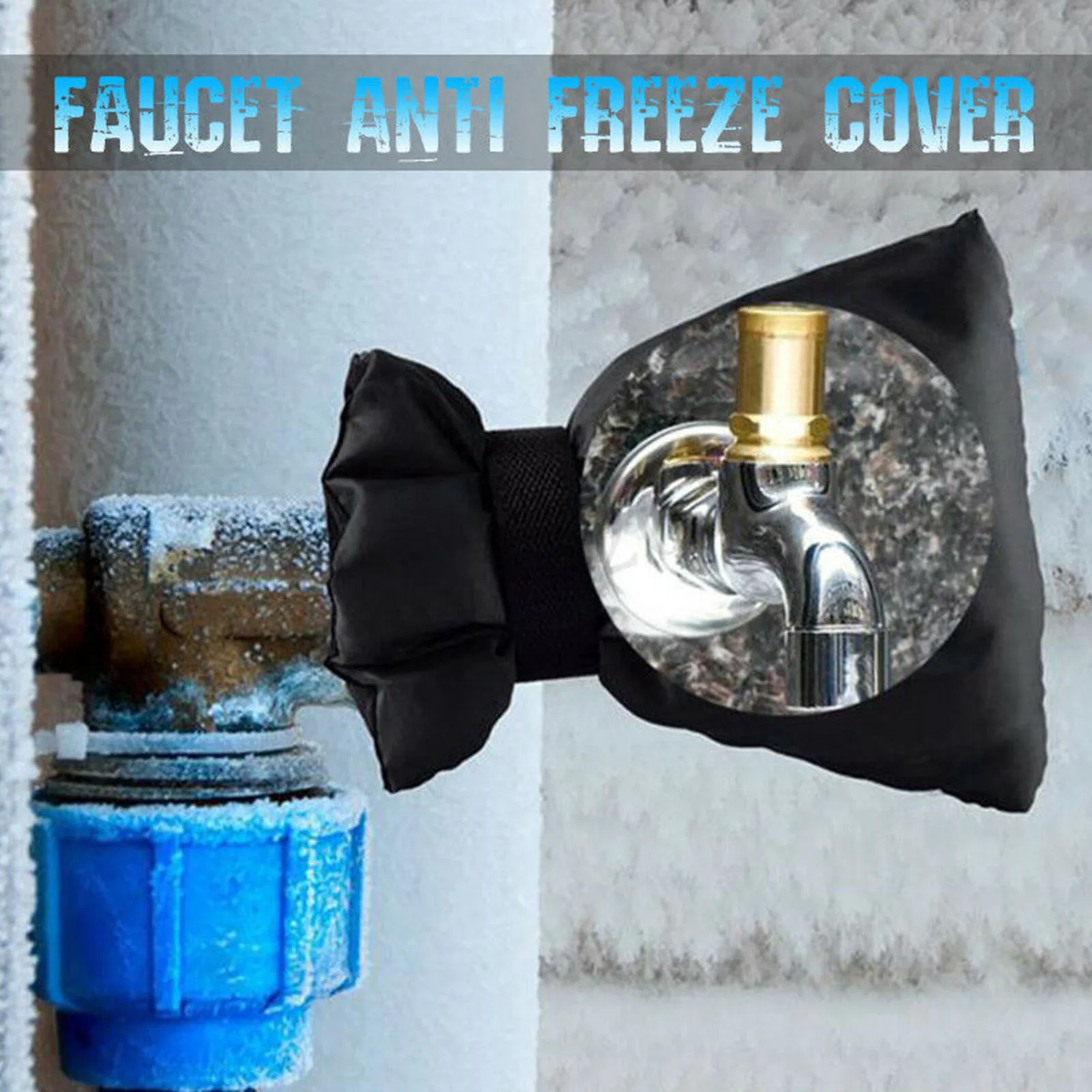 Outdoor Faucet Cover Anti-Freeze Hose Bib Water Faucet Protector Frost Protection Cover Winter Saving Tap Cloth Cover
Outdoor Faucet Cover Anti-Freeze Hose Bib Water Faucet Protector Frost Protection Cover Winter Saving Tap Cloth Cover