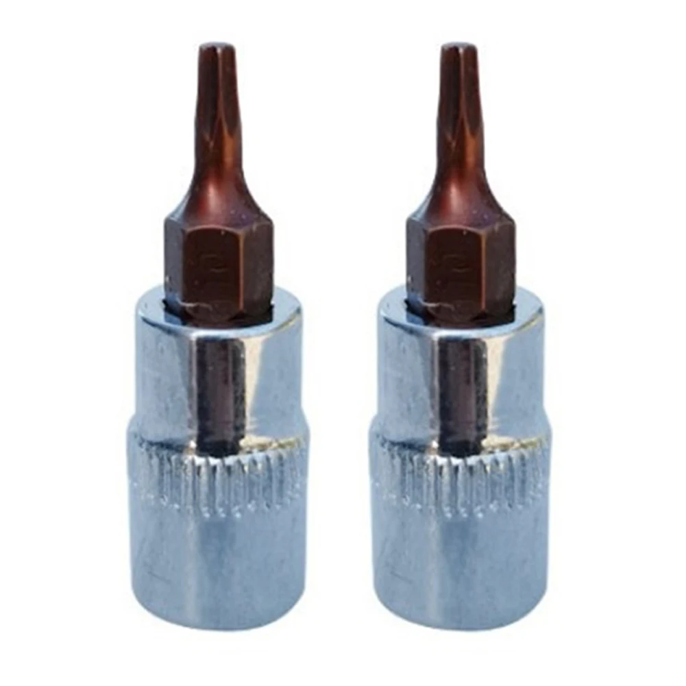 2Pcs Hex Head Screwdriver Bit 1/4 Inch Torx Bit Sockets T8 T10 T15 T20 T25 T27 T30 T40 Slotted Tip Screwdriver Bit Hand Tool
2Pcs Hex Head Screwdriver Bit 1/4 Inch Torx Bit Sockets T8 T10 T15 T20 T25 T27 T30 T40 Slotted Tip Screwdriver Bit Hand Tool