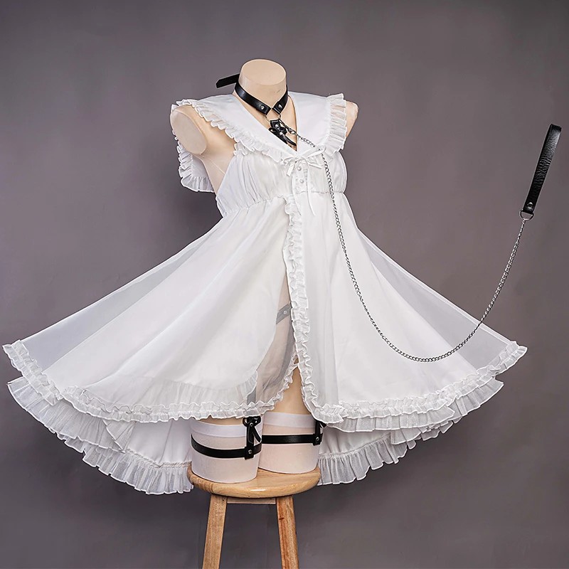 In Stock Miku Cosplay VOCALOID Miku Costume Miku Sexy Cosplay Costume White Suit Cosplay Girl Cute Role Play
In Stock Miku Cosplay VOCALOID Miku Costume Miku Sexy Cosplay Costume White Suit Cosplay Girl Cute Role Play