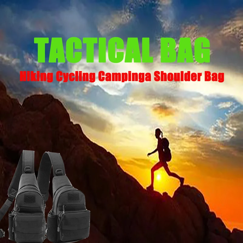 Camping Tactical Sling Sport Chest Bag Assault Pouch for Hiking Cycling Campinga Shoulder Bag Equipment Men Crossbody Bags
Camping Tactical Sling Sport Chest Bag Assault Pouch for Hiking Cycling Campinga Shoulder Bag Equipment Men Crossbody Bags