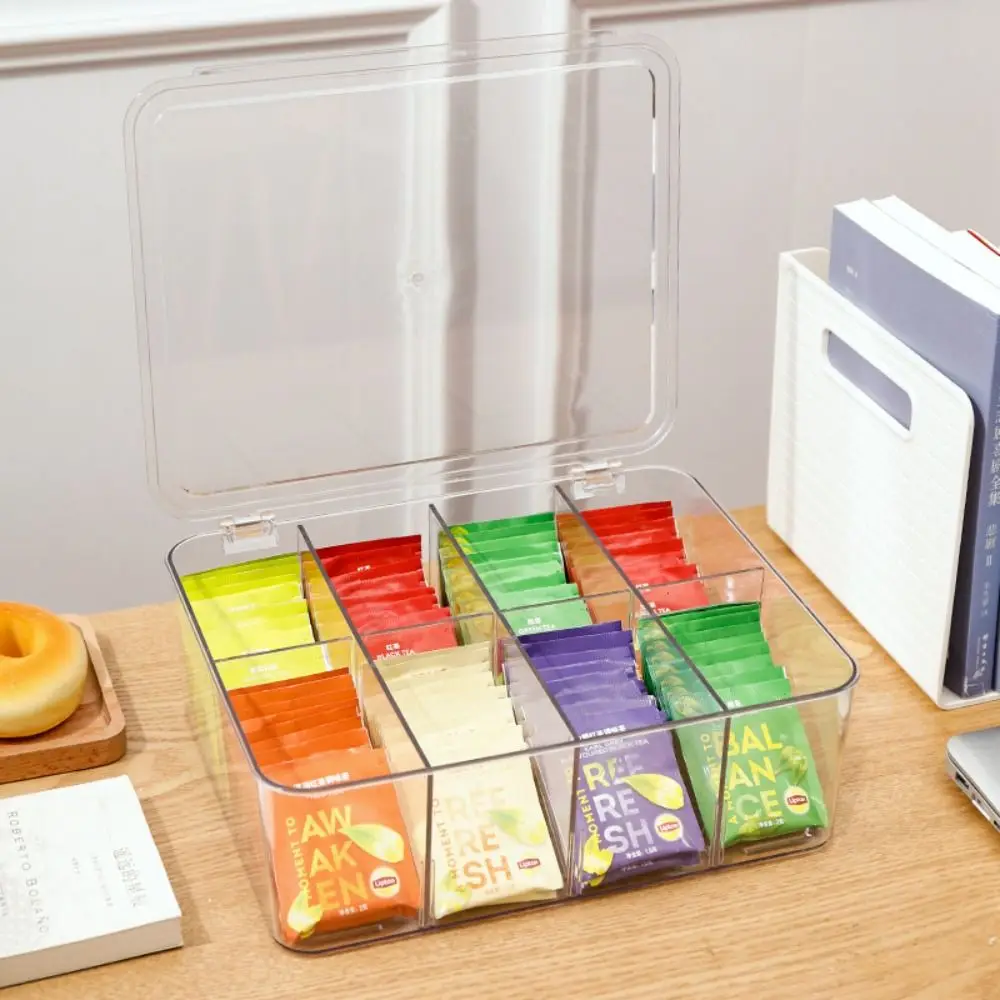Transparent Tea Bag Storage Box Stackable with Lid Plastic Storage Container Tea Bag Box Desktop
Transparent Tea Bag Storage Box Stackable with Lid Plastic Storage Container Tea Bag Box Desktop