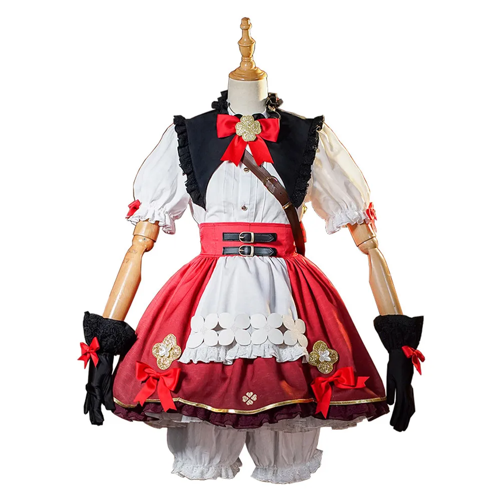 Klee Cosplay Costume Anime Game Genshin Impact Lolita Dress Skirts Outfits Fantasia Girls Halloween Carnival Party Disguise Suit
Klee Cosplay Costume Anime Game Genshin Impact Lolita Dress Skirts Outfits Fantasia Girls Halloween Carnival Party Disguise Suit