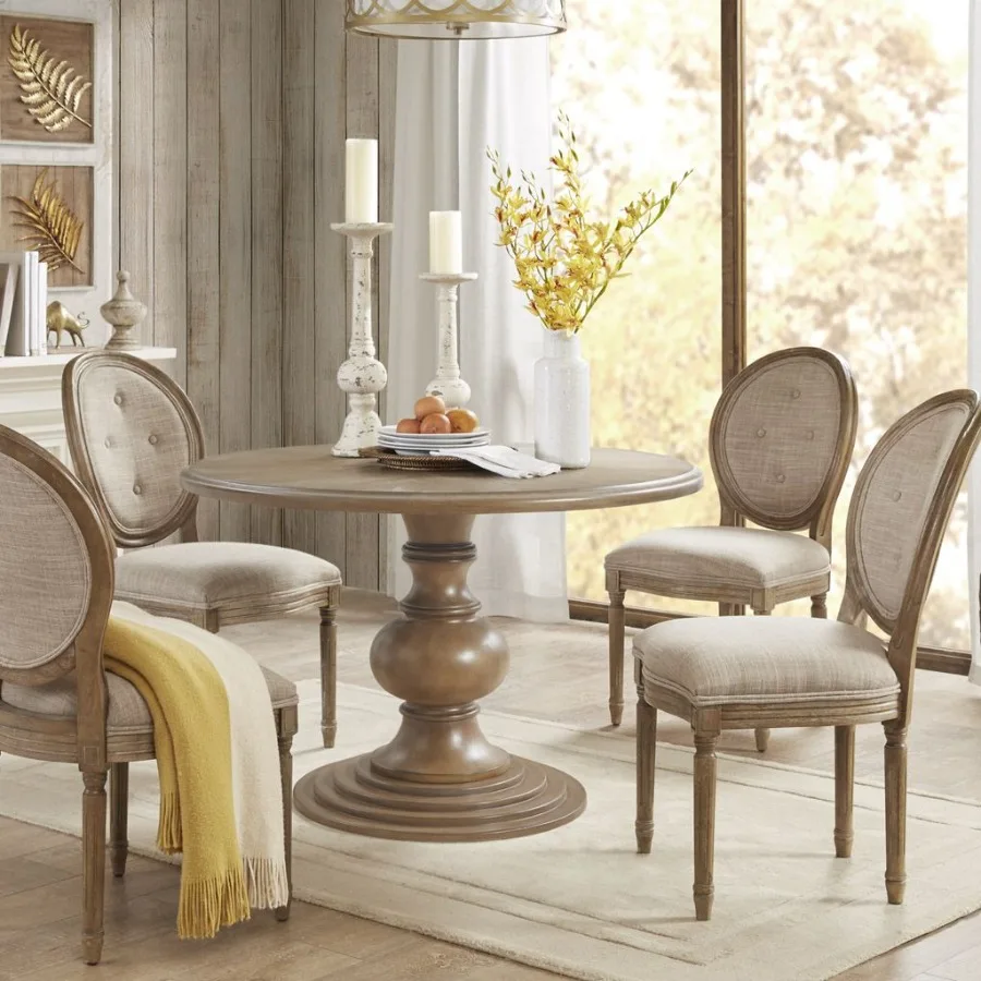 Lexi 46 Round Pedestal Dining Table Lexi 46 Round Pedestal Dining Table