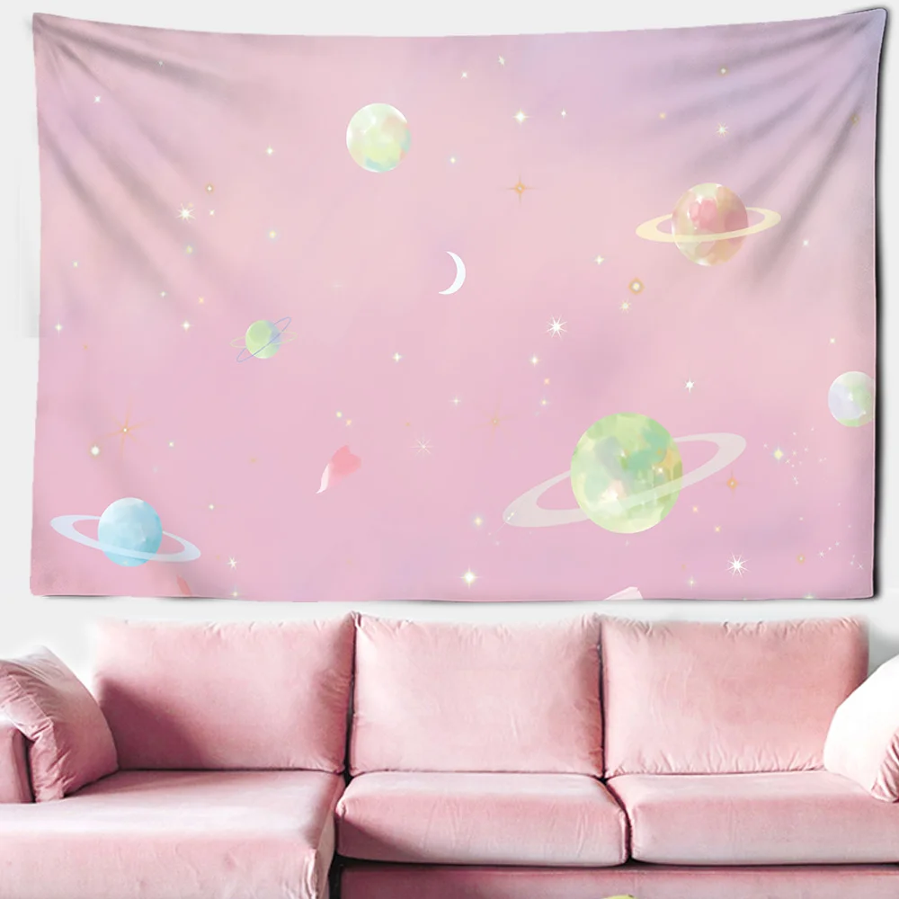 Ins розовые красочные облака Луна гобелен со звездами Kawaii эстетическое украшение комнаты колледжа фоновая ткань украшение спальни
Ins розовые красочные облака Луна гобелен со звездами Kawaii эстетическое украшение комнаты колледжа фоновая ткань украшение спальни