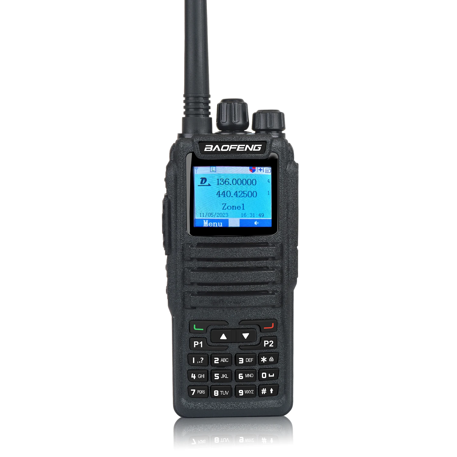 

Digital DMR VHF UHF Opengd77 Walkie Talkie Baofeng BF-1701 Dual Band 136-174MH & 400-480MHz FM Two Way Radio Codeplug Boot