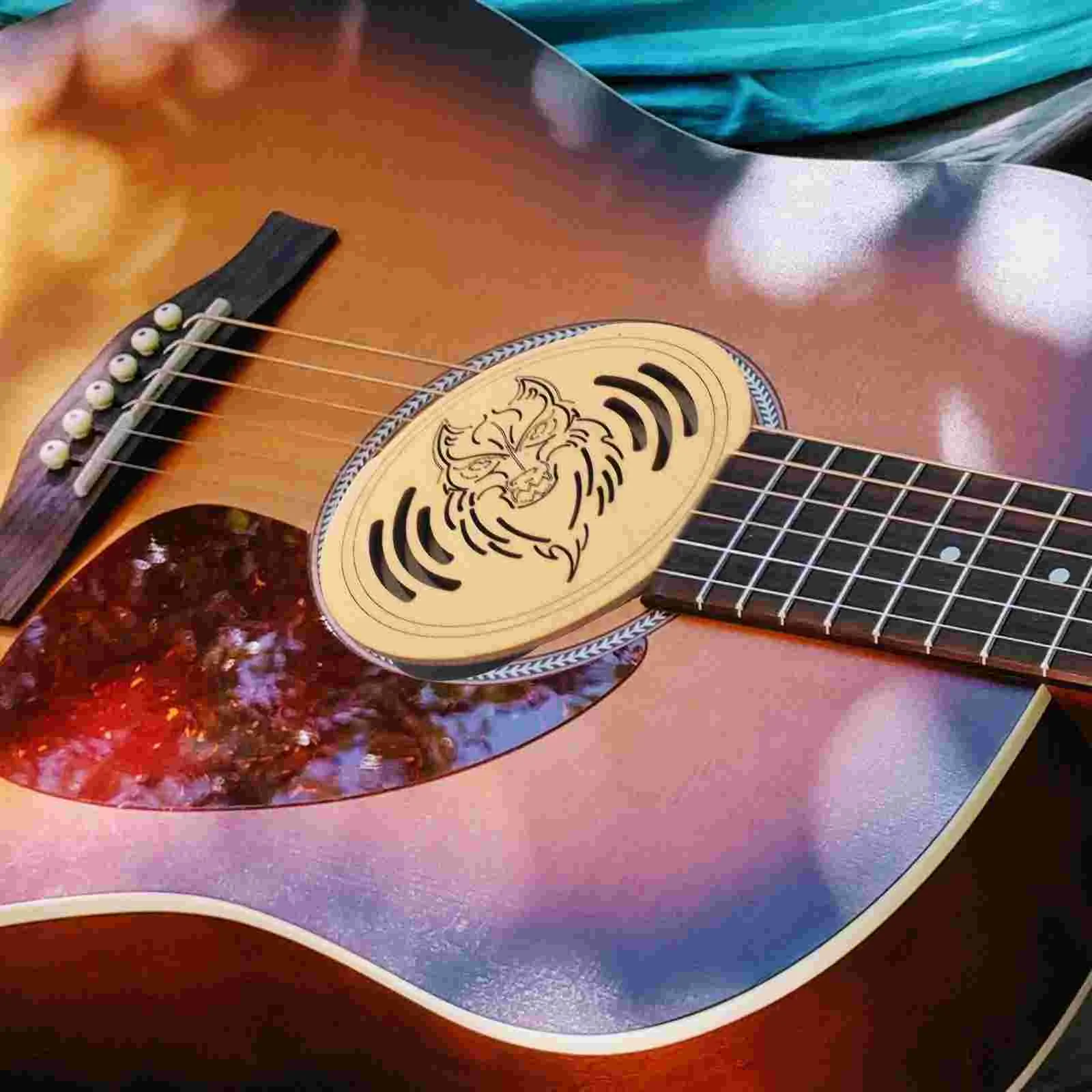 Wooden Guitar Soundhole Cover Folk Guitar Sound Hole Cover Guitar Block Protector Cover
Wooden Guitar Soundhole Cover Folk Guitar Sound Hole Cover Guitar Block Protector Cover