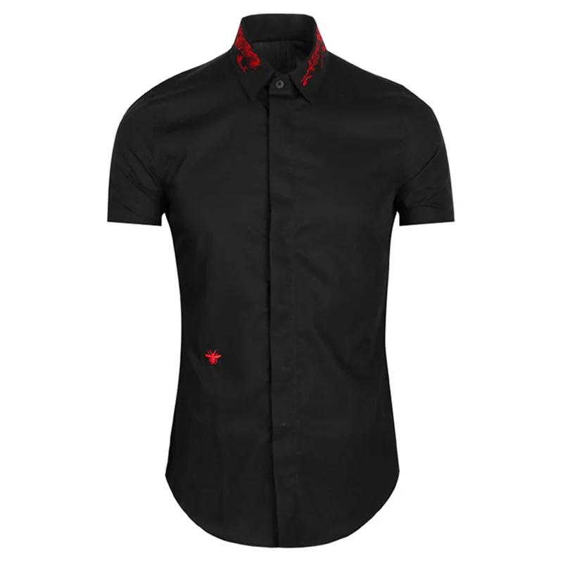 Рубашка A68 мужская с вышивкой в полоску, роскошная классическая Модная хлопковая повседневная с короткими рукавами, A68, 2022
Рубашка A68 мужская с вышивкой в полоску, роскошная классическая Модная хлопковая повседневная с короткими рукавами, A68, 2022