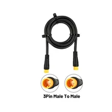 Electric Bicycle Extension Cable 80cm 3Pin Julet Cable 200V AC Waterproof Connector Signal Line E-bike Accessories
Electric Bicycle Extension Cable 80cm 3Pin Julet Cable 200V AC Waterproof Connector Signal Line E-bike Accessories