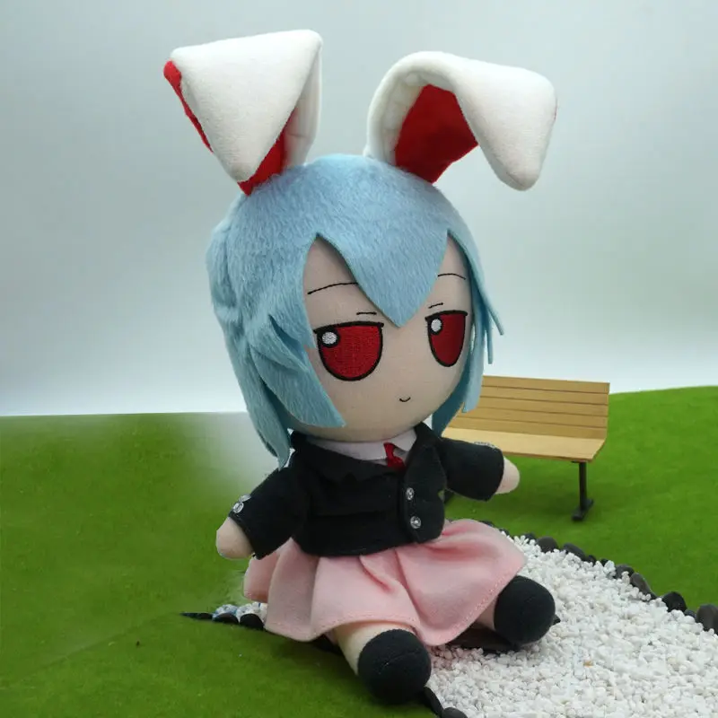 Anime TouHou Project Reisen (Blue Short Hair) Fumo Fumo Cosplay Cute Girl Dollbody Plush Stuffed Throw Pillow Sitting Xmas Gift
Anime TouHou Project Reisen (Blue Short Hair) Fumo Fumo Cosplay Cute Girl Dollbody Plush Stuffed Throw Pillow Sitting Xmas Gift