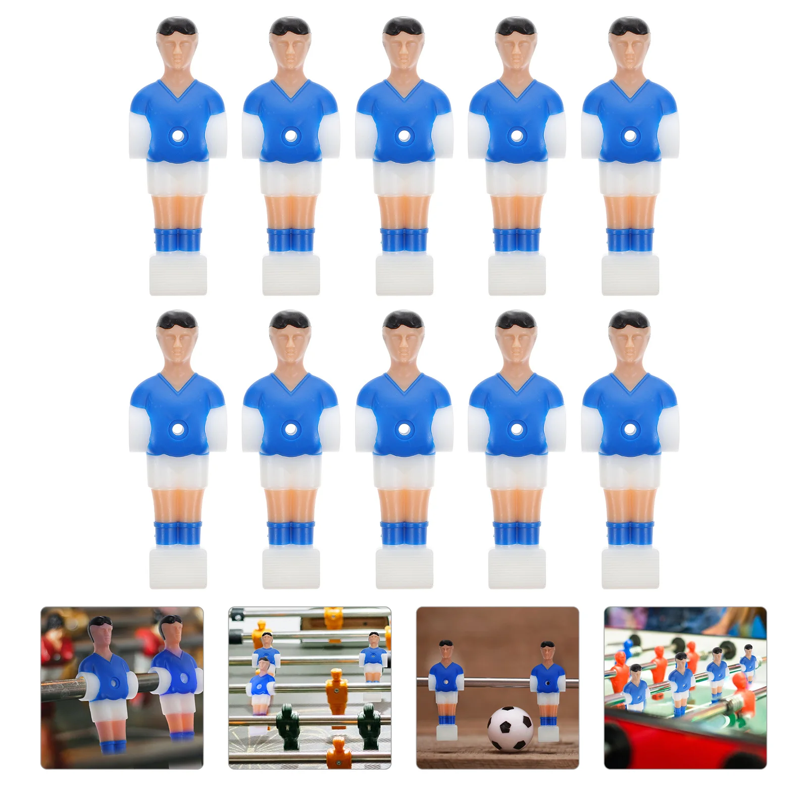 Interesting Football Player Dolls Plastic Figures For Table Soccer Machine Football Machine Accessories
Interesting Football Player Dolls Plastic Figures For Table Soccer Machine Football Machine Accessories