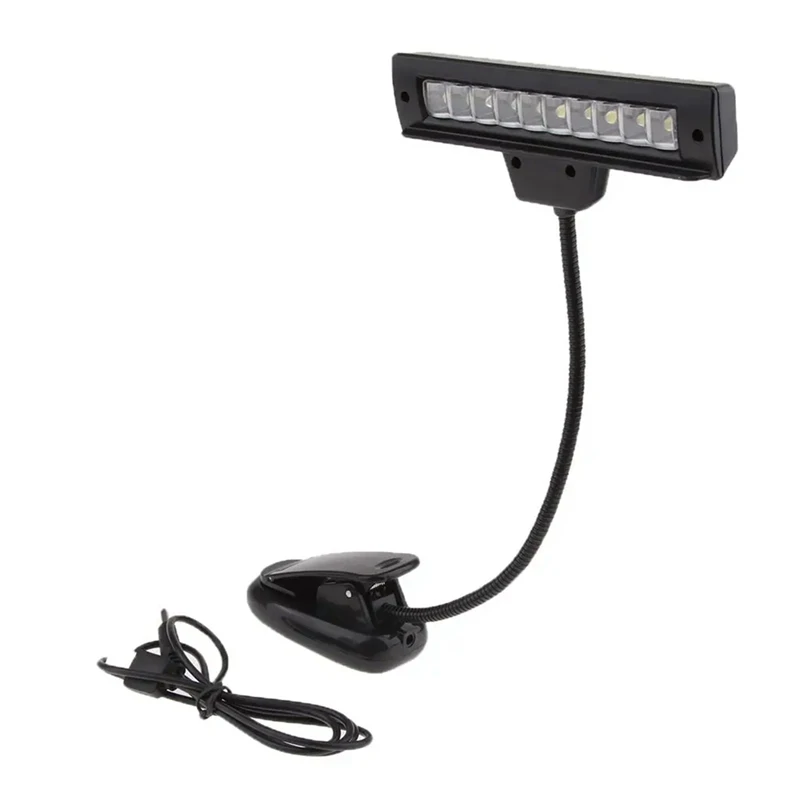 USB перезаряжаемая Музыкальная подставка светильник 10, яркая лампа, настольная лампа для чтения, простая в использовании
USB перезаряжаемая Музыкальная подставка светильник 10, яркая лампа, настольная лампа для чтения, простая в использовании