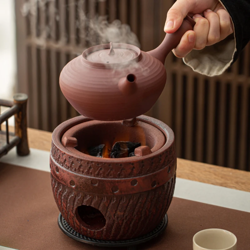 Shadiao Pot Red Mud Side Handle Pot Small Tea Set Electric Ceramic Stove Tea Cooker Mute Tea Stove Charcoal Fire
Shadiao Pot Red Mud Side Handle Pot Small Tea Set Electric Ceramic Stove Tea Cooker Mute Tea Stove Charcoal Fire