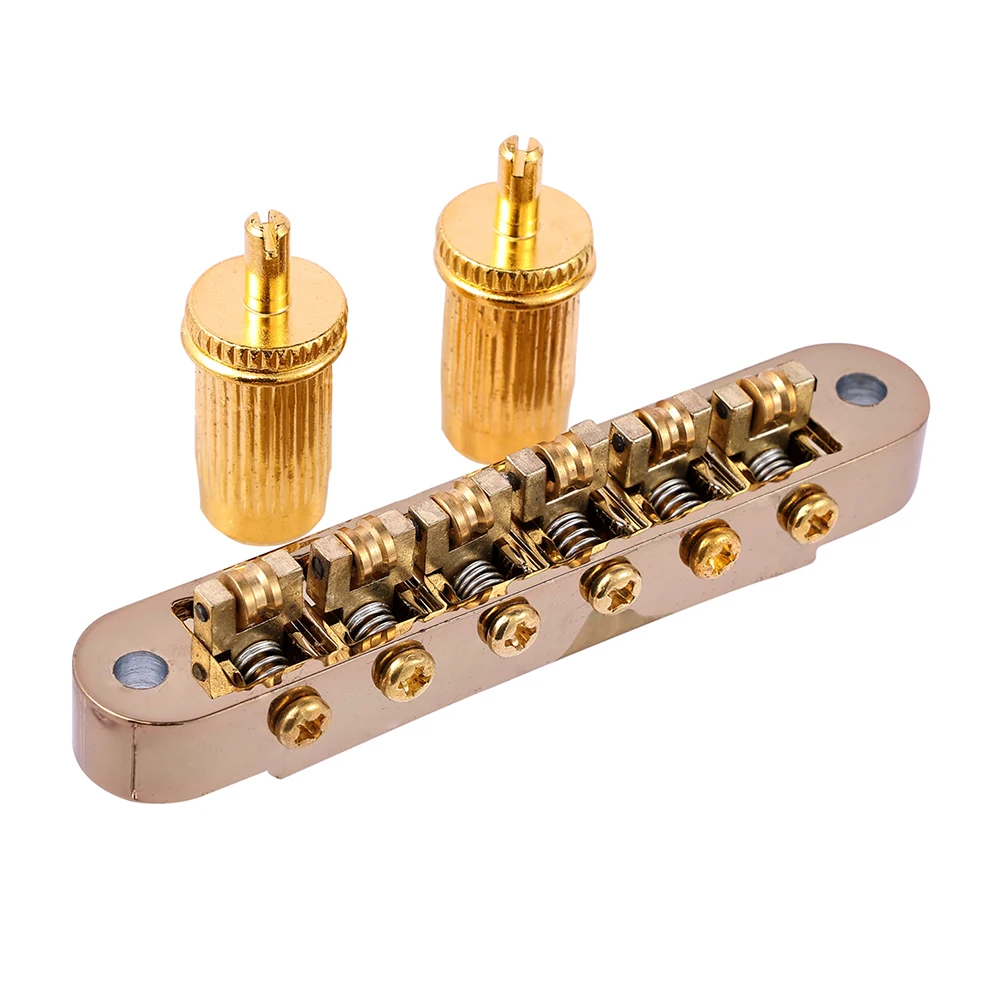 Studs Saddle Bridge Musical Instruments For LP Style Guitar LP Ball Bridge M8 Threaded Bridge Roller Saddle Bridge
Studs Saddle Bridge Musical Instruments For LP Style Guitar LP Ball Bridge M8 Threaded Bridge Roller Saddle Bridge