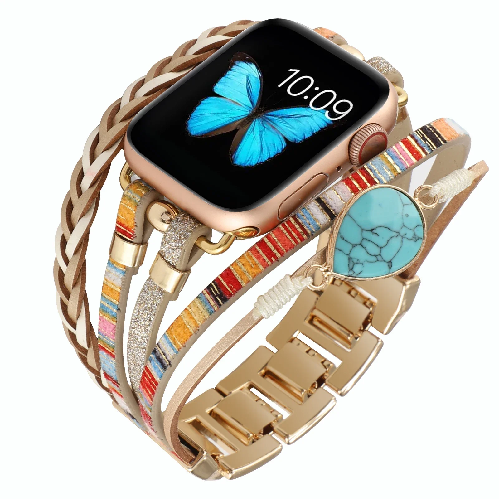 Jewelry original stone strap For Apple watch 8 7 45mm 41mm Ultra 49mm Metal replacement band For iwatch6 5 4 3 SE 44mm 42mm 40mm
Jewelry original stone strap For Apple watch 8 7 45mm 41mm Ultra 49mm Metal replacement band For iwatch6 5 4 3 SE 44mm 42mm 40mm