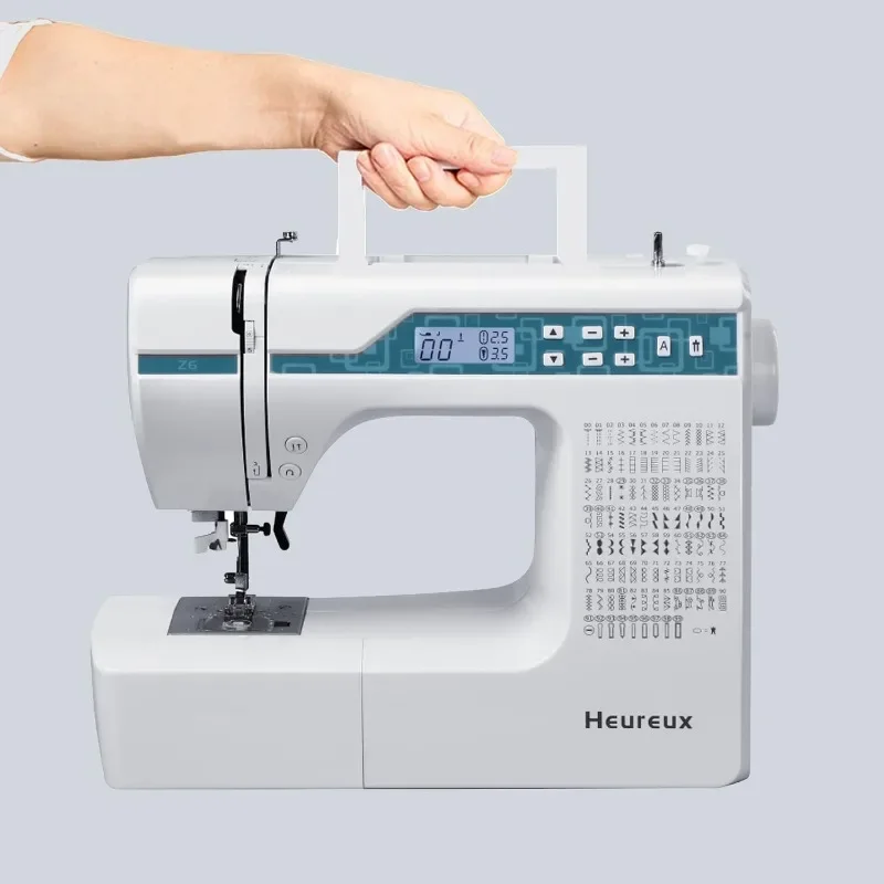 Sewing and Quilting Machine Computerized, 200 Built-in Stitches, LCD Display, Z6 Automatic Needle Threader, Twin Needle
Sewing and Quilting Machine Computerized, 200 Built-in Stitches, LCD Display, Z6 Automatic Needle Threader, Twin Needle
