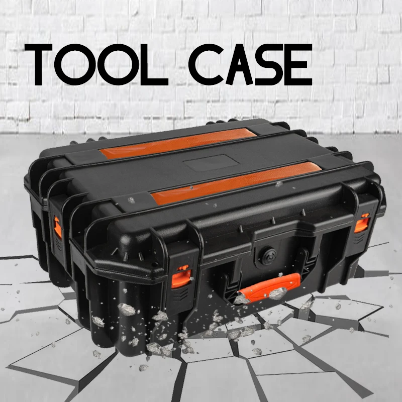 

Tool Box Trolley Waterproof Hard Case Safety Equipment Instrument Case Portable Toolbox Organizer Plastic Suitcase with Wheels