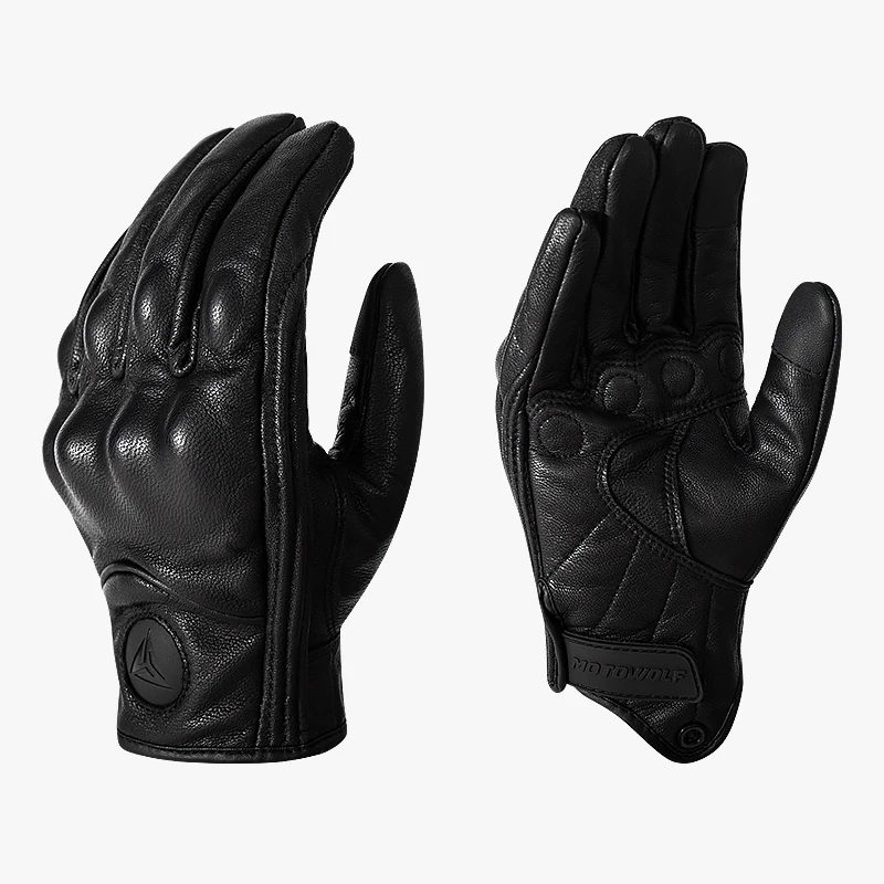 MOTOWOLF Touchscreen Leather Motorbike Sporting Safety Gloves Anti - Fall Motorcycle Gloves
MOTOWOLF Touchscreen Leather Motorbike Sporting Safety Gloves Anti - Fall Motorcycle Gloves