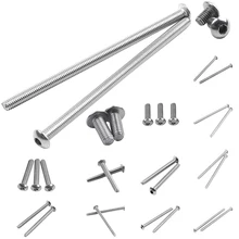 Stainless Steel Button Head Screw, Hex Socket Bolts Type:M4 / 4Mm Bolt Size:M4 X 75Mm Your Pack Quantity:10
Stainless Steel Button Head Screw, Hex Socket Bolts Type:M4 / 4Mm Bolt Size:M4 X 75Mm Your Pack Quantity:10