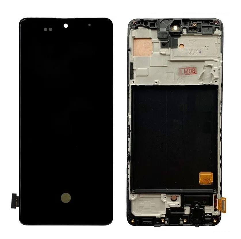 ЖК-дисплей с сенсорным экраном и дигитайзером в сборе + рамка для Samsung Galaxy A51 A515
ЖК-дисплей с сенсорным экраном и дигитайзером в сборе + рамка для Samsung Galaxy A51 A515