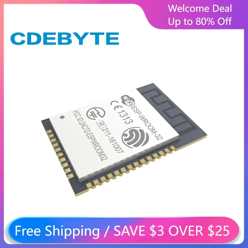 Деталь ESP32, 2,4 ГГц, беспроводная радиочастота ESP32, телефон Bluetooth и WIFI, двухъядерный процессор с низким энергопотреблением, MCU
Деталь ESP32, 2,4 ГГц, беспроводная радиочастота ESP32, телефон Bluetooth и WIFI, двухъядерный процессор с низким энергопотреблением, MCU