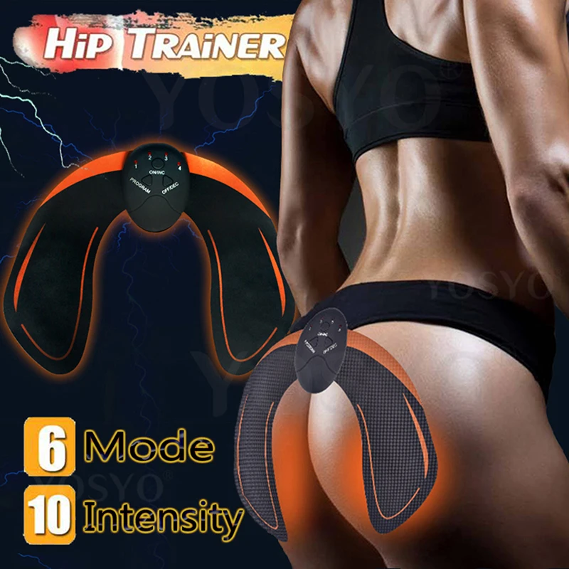 

Smart EMS Hips Trainer Butt Lift Patch Electric Muscle Stimulator Wireless Buttocks Abdominal ABS Fitness Body Slimming Massager