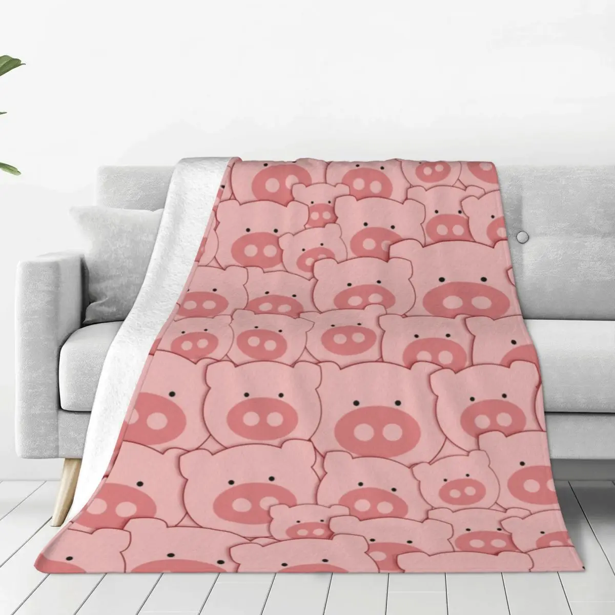 Pink Piggy Pig Blanket Fleece Summer Air Conditioning Animals Lover Soft Throw Blanket for Bed Couch Bedding Throws
Pink Piggy Pig Blanket Fleece Summer Air Conditioning Animals Lover Soft Throw Blanket for Bed Couch Bedding Throws