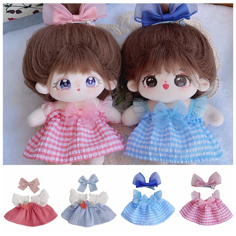 with Hair Clip 20cm Cotton Doll Clothes Doll Changing Outfit Cotton Doll Dress Mini Summer Plush Doll Clothes Toy Accessories
with Hair Clip 20cm Cotton Doll Clothes Doll Changing Outfit Cotton Doll Dress Mini Summer Plush Doll Clothes Toy Accessories