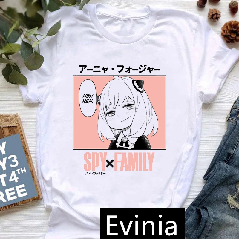 Kawaii Clothes For Girls Spy X Family Cartoon Print Tshirt Women Japan Anime Anya Forger T Shirt Femme Summer Fashion T-Shirt
Kawaii Clothes For Girls Spy X Family Cartoon Print Tshirt Women Japan Anime Anya Forger T Shirt Femme Summer Fashion T-Shirt