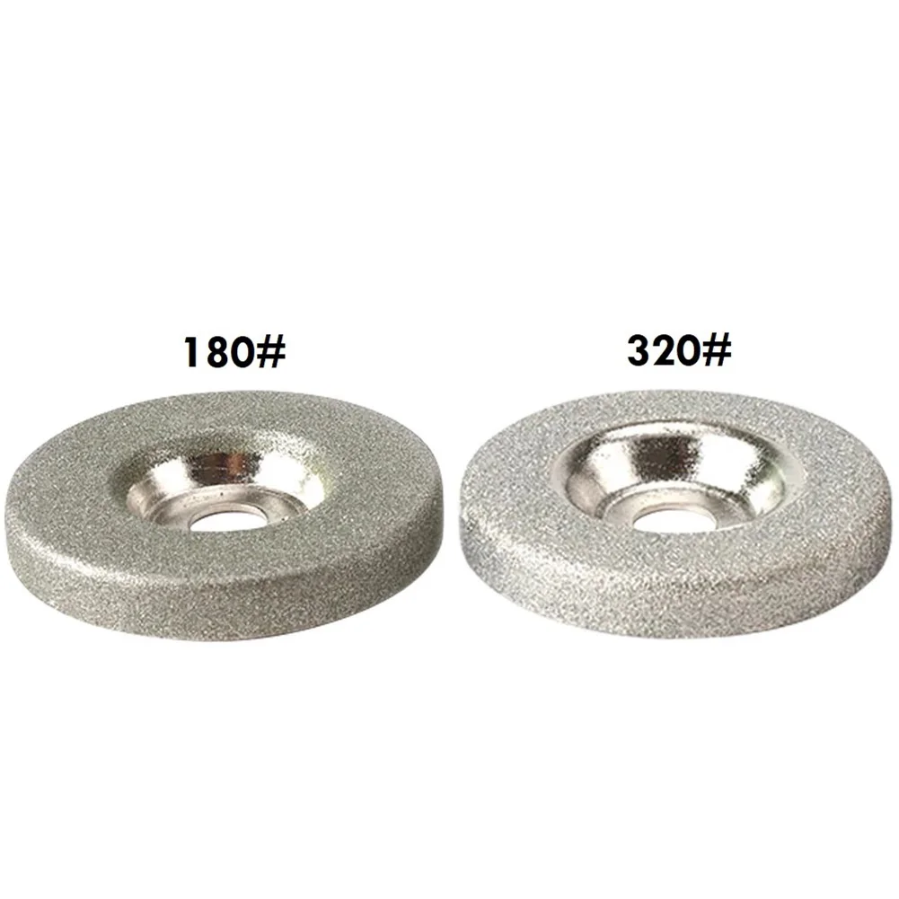 2pcs 50mm Diamond Grinding Wheel 180/320 Grit Sanding Disc Circle Grinder Discs Stone Sharpener For Electric Grinder
2pcs 50mm Diamond Grinding Wheel 180/320 Grit Sanding Disc Circle Grinder Discs Stone Sharpener For Electric Grinder