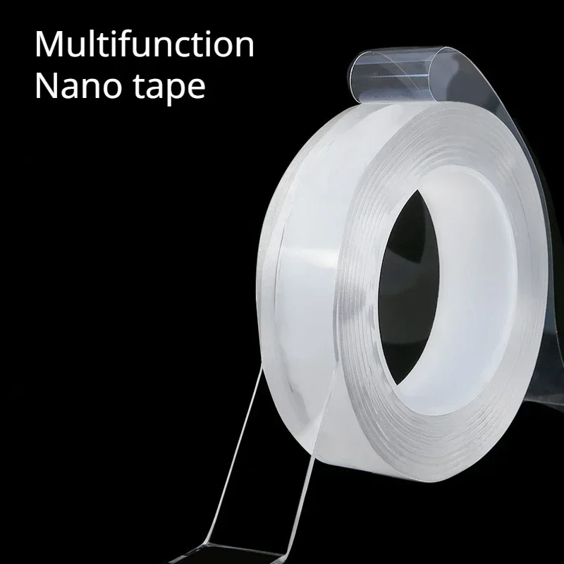 High Quality Multi-function Transparent Nano Tape Waterproof No Trace Good Elasticity Universal Self-adhesive Double-sided Tape
High Quality Multi-function Transparent Nano Tape Waterproof No Trace Good Elasticity Universal Self-adhesive Double-sided Tape