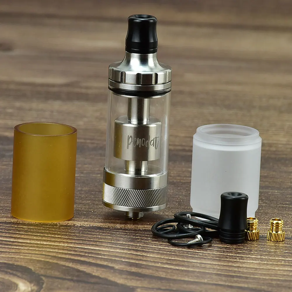 

Penodat MTL V1 RTA 22mm 4ml 316SS MTL RTA vape Rebuildable Tank Atomizer MTL RTA vs dvarw mtl fl rta